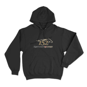 Kentucky Derby 152 Anniversary Unisex Hoodie Black
