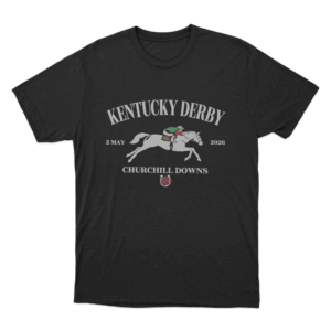 Kentucky Derby 2026 Churchill Downs Unisex T Shirt Black