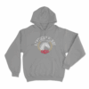 Kentucky Derby Horse Head Roses Unisex Hoodie Grey