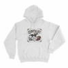 Kentucky Horse Racing Jockey Unisex Hoodie White